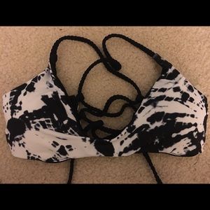 Tie dye bathing suit top / never worn